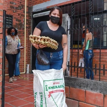 Bendiciones cargadas de alimentos recibieron los niños con déficit nutricional
