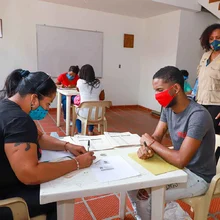 Bendiciones cargadas de alimentos recibieron los niños con déficit nutricional