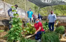 Eco huertas para la educación ambiental en el corregimiento La Leonera