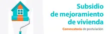 Banner convocatoria de mejoramiento de vivienda 