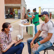 300 niños los primeros beneficiados con la entrega de raciones para preparar