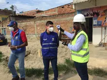 El ‘Móvil por la Vida’ verificó protocolo de obras en Mojica y Morichal