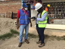El ‘Móvil por la Vida’ verificó protocolo de obras en Mojica y Morichal