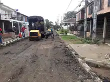 Extienden actividades de mantenimiento vial en Golondrinas