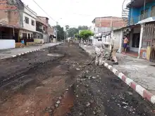 Extienden actividades de mantenimiento vial en Golondrinas