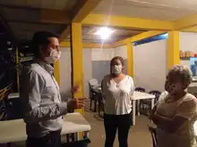 Alcaldía acompaña protocolos de bioseguridad en sector gastronómico de Cristo Rey