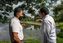 Alcaldía acompañó instalación de protocolos de bioseguridad del Club Farallones