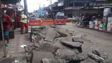 Actividades de mantenimiento vial continúan en el barrio 7 de Agosto
