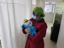 Ángel, el recién nacido abandonado en el oriente de Cali, fue entregado al ICBF