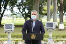 Presidente Iván Duque entregó 100 ventiladores para reforzar unidades de cuidado intensivo en Cali