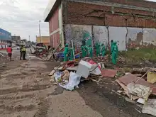  Ciudad Limpia retiró 15 toneladas de residuos del área de renovación urbana