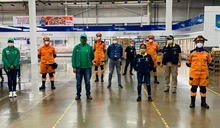 Un nuevo Big Gracias para voluntarios de los organismos de socorro y trabajadores de la salud