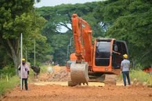 Avanzan obras de reforzamiento del dique Jarillón para proteger a la ciudad