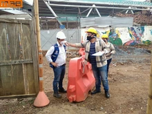 Simulan casos sospechosos de la COVID-19 en obras de Infraestructura