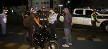 Caleños respetan y acatan toque de queda y ley seca en su tercer  día
