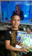 1.646 kits escolares reciben estudiantes de la IE Isaías Gamboa
