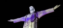 Luces y colores encendieron la noche del 25 de julio en el cerro de Cristo Rey