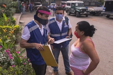 Habitantes de Pízamos se unieron al “Lavatón por la Vida”