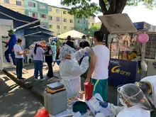 Comunidad se muestra receptiva con la estrategia de hospitales móviles