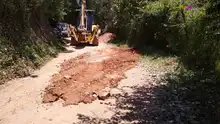 Infraestructura rehabilita vía en el corregimiento Los Andes