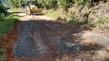 Infraestructura rehabilita vía en el corregimiento Los Andes