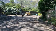 Infraestructura rehabilita vía en el corregimiento Los Andes