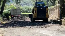 Infraestructura rehabilita vía en el corregimiento Los Andes