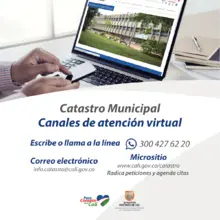 Trámites y servicios catastrales pueden ser resueltos a través de canales de atención virtual