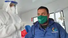 Los periodistas conmemoraron su día realizándose la prueba para COVID-19 