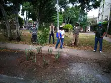 Dagma realiza renaturalización y embellecimiento de parque en el barrio Prados de Oriente