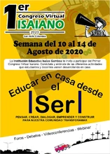 Conéctate con el Congreso Virtual Isaíano 2020 ‘Educar en Casa desde el Ser’