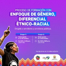 Casa Matria abre el proceso de formación ‘Enfoque de Género y Perspectiva Étnico Racial’