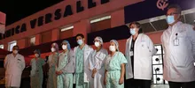 Caravana por la vida, un homenaje al personal de salud 