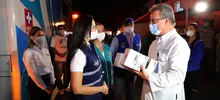 Caravana por la vida, un homenaje al personal de salud 