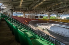 Un coloso se prepara para recibir el ciclismo de pista y el patinaje artístico