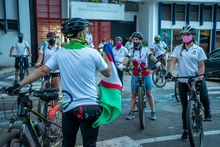 Secretaría del Deporte socializa las Rutas D’ Vida a punta de pedal