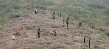 Juntos, habitantes de Los Andes y el DAGMA trabajaron en Los Andes, para mejorar su territorio  