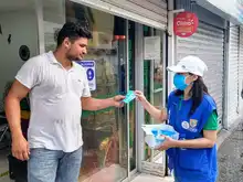 Comunidad de Chiminangos apoyó jornada de pedagogía y salud para prevenir la covid-19