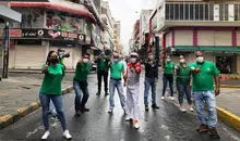 Acompañamos a la comunidad de El Morichal y el centro en jornada de desinfección