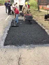 Rehabilitan paso tras derrumbe en La Leonera