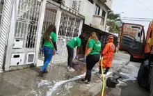 Acompañamos a la comunidad de El Morichal y del centro, en jornada de desinfección