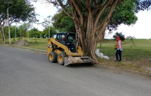 Semana de limpieza de calles y áreas públicas en Llano Verde