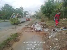 Semana de limpieza de calles y áreas públicas en Llano Verde