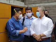 Presidente Duque se comprometió a generar oportunidades para la comunidad de Llano Verde
