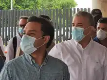 Presidente Duque se comprometió a generar oportunidades para la comunidad de Llano Verde
