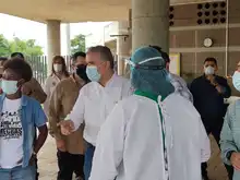 Presidente Duque se comprometió a generar oportunidades para la comunidad de Llano Verde
