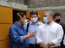Presidente Duque se comprometió a generar oportunidades para la comunidad de Llano Verde