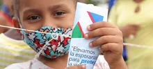 Niños y jóvenes de Llano Verde elevan la esperanza para proteger la vida