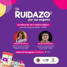Cali, preparada para la Actualización de la política pública de equidad para las mujeres