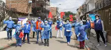 A domicilio atienden adultos mayores y personas con enfermedades de base